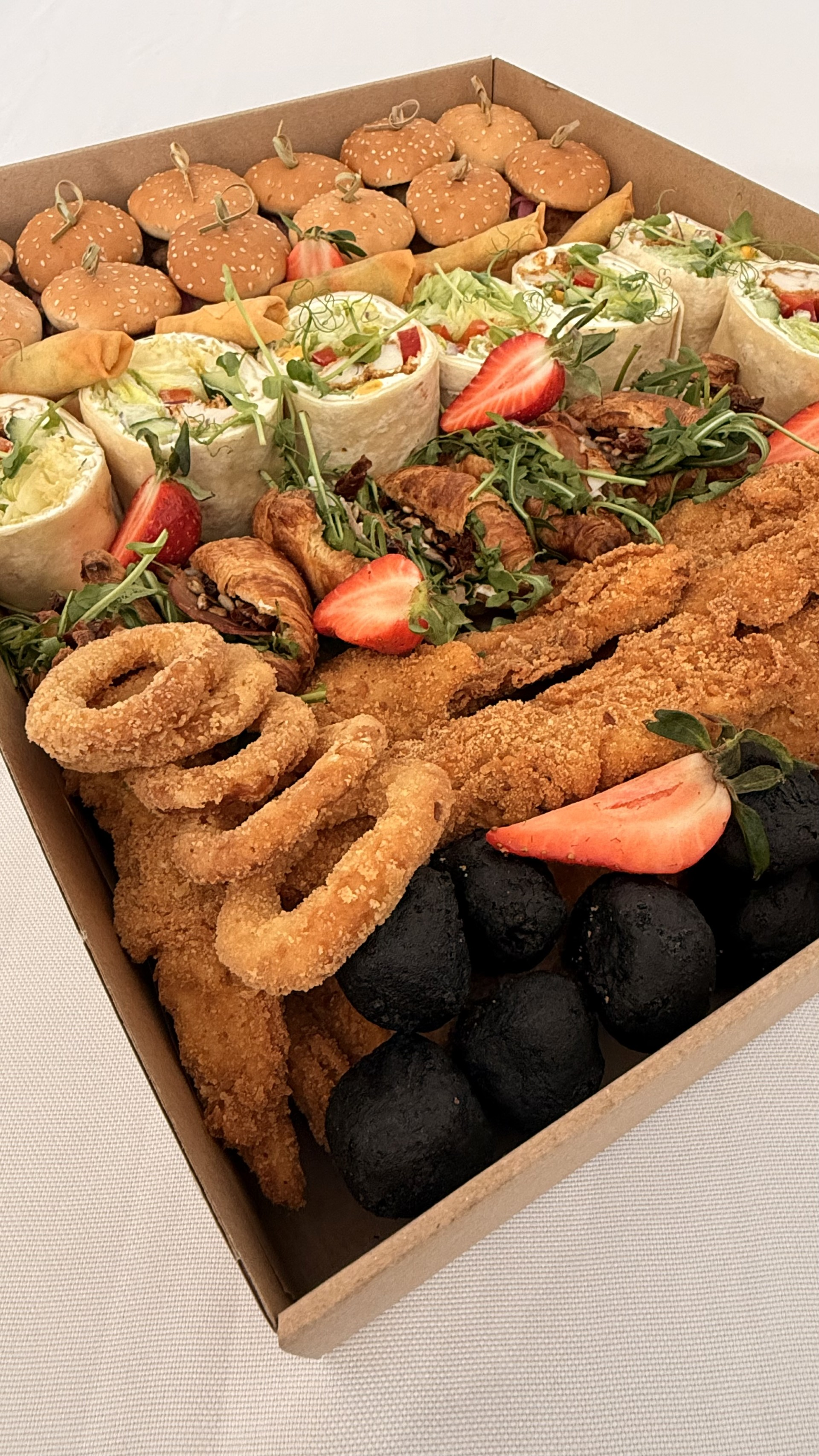 Boxy z przekąskami Restauracja Tartak