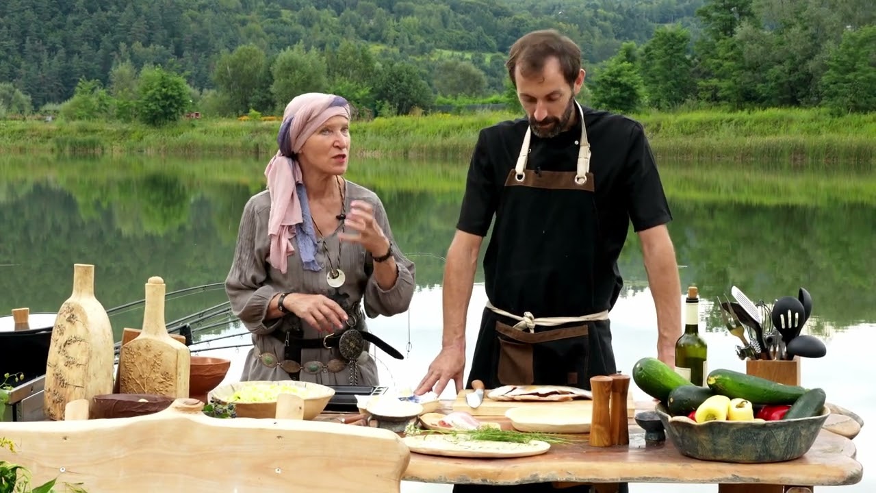 Jakub Kasiński w kuchni