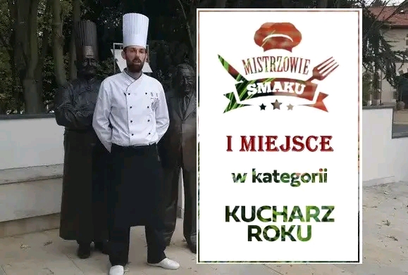 Jakub Kasiński w kuchni